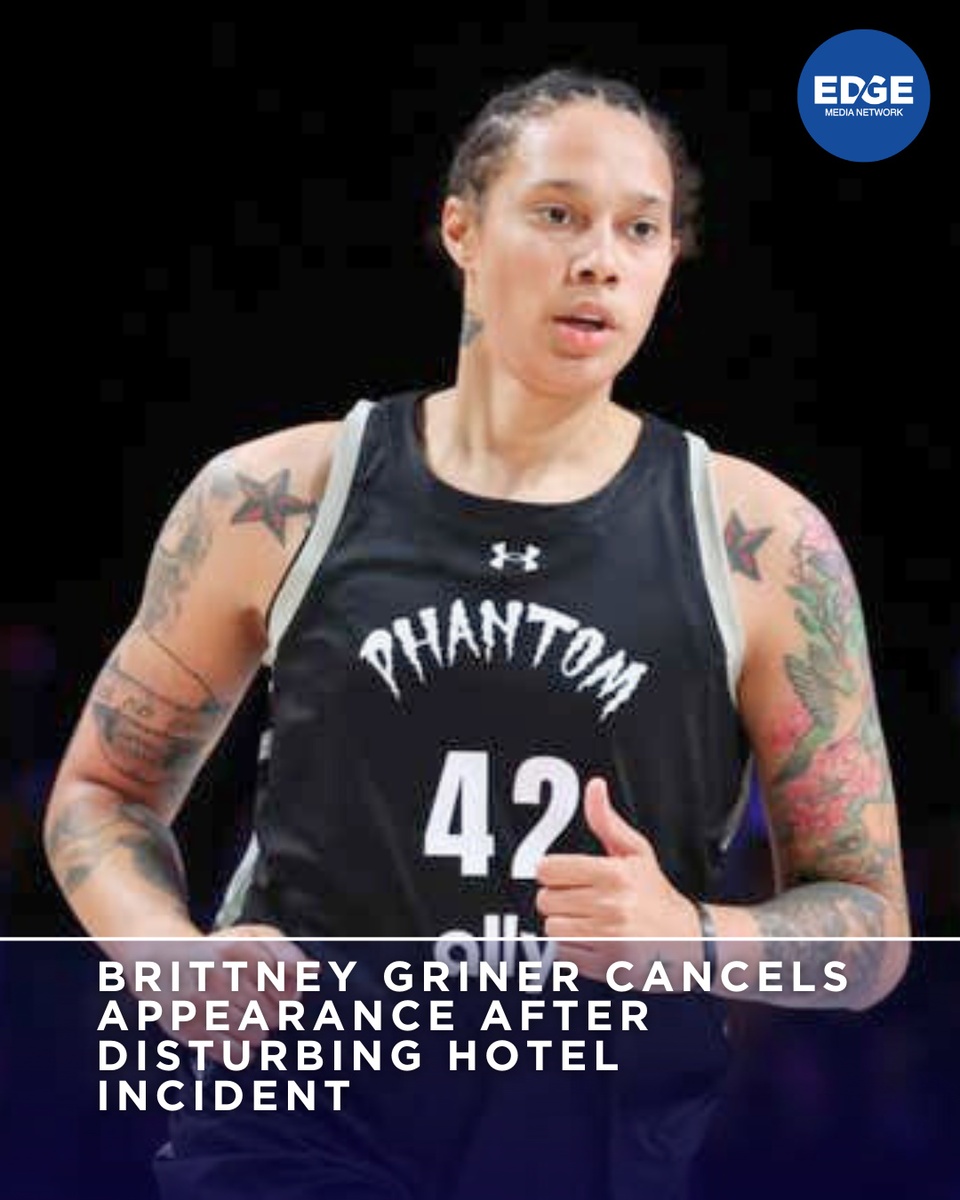 WNBA star @brittneyyevettegriner , celebrated for her resilience and advocacy, faced a distressing situation that led her to cancel a scheduled appearance at the Women Grow 2025 Leadership Summit in National Harbor, Maryland. ⁠
⁠
Upon arriving at her hotel room, Griner discovered "threatening objects" and a cryptic message reading "Gay Baby Jail" taped within the space. ⁠
⁠
This unsettling incident comes after her harrowing 10-month detainment in Russia, making the message particularly jarring. ⁠
⁠
While investigators suggest the phrase might be a video game reference, the context has understandably raised concerns. ⁠
⁠
Griner's safety remains paramount, and the community stands firmly by her side during this challenging time.⁠
⁠
?️ Save and share this post.⁠
? Tap our link in bio to read more⁠
? @EDGEmedianetwork⁠
?: @brittneyyevettegriner
