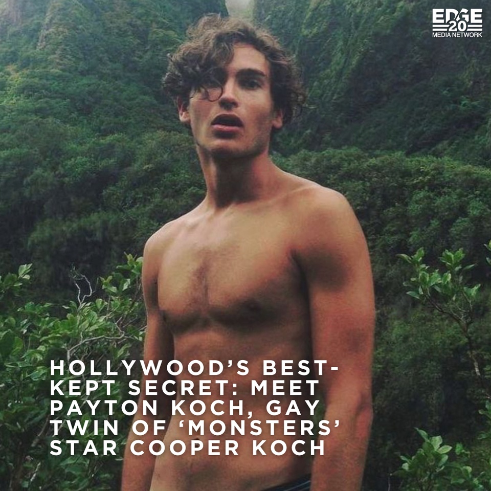 Meet @paytonjkock, Emmy-nominated editor and proud gay twin of "Monsters" star @_cooper_koch! ⁠
⁠
From “Only Murders in the Building” to “American Horror Story,” Payton’s talent shines just as bright behind the scenes. ??⁠
⁠
?️ Save and share this post.⁠
? Tap our link in bio to read more⁠
? @EDGEmedianetwork⁠
?: @_cooper_koch @paytonjkock