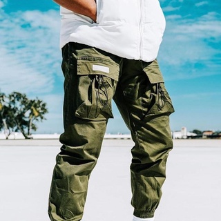 From the British Armed Forces in the 1930s to today's runways, cargo pants have come and gone — but are they finally here to stay? Vogue fashion writer Christian Allaire hopes so. "I'm enchanted by the new runway versions," says Allaire. "They're still very utilitarian, of course—who doesn't love handy pockets?—but cut high-waisted or with a slimmer fit along the leg, the rugged cargo trousers add a dash of cool to just about any outfit." It all depends on the styling, according to FASHION.ie. The Irish fashion website suggests a looser fit for younger wearers, while "those of you past your thirties, something more fitted is a must to maintain balance to your overall fashion finish." FASHION.ie suggests a contrasting cable-knit sweater (appropriately Irish) or a fitted bomber jacket to dress your cargos up. Tap link in bio to continue on @EDGEmedianetwork ?⁠
⁠
?: Blacktailor / @blacktailor.store / Instagram