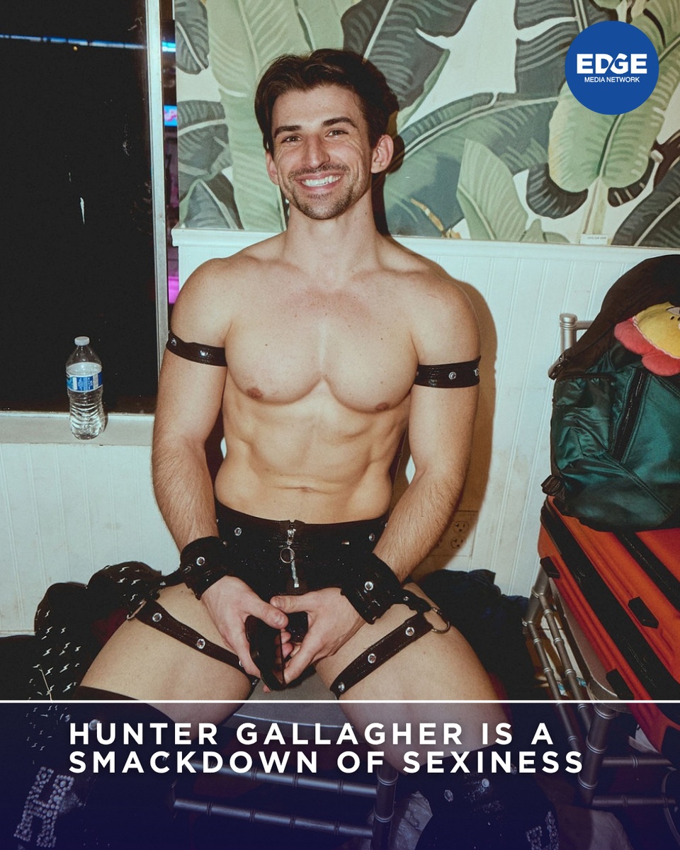 @huntergallagher enters the ring in a leather harness, flips from the ropes, and pins his opponent with a smirk. ⁠
⁠
Next match? ⁠
⁠
Red cowboy hat, rhinestone chaps reading “Hunty” and “Hot Boy.” ⁠
⁠
He’s not just wrestling; he’s redefining the sport. ⁠
⁠
Tap our link in bio to read more ? ⁠
@EDGEmedianetwork ⁠
?: @huntergallagher