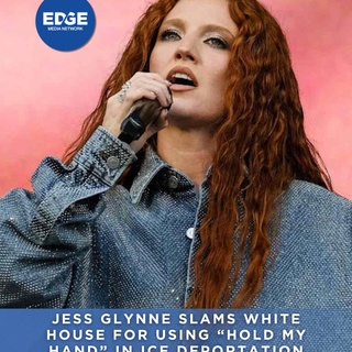 Jess Glynne said no thanks to the White House using “Hold My Hand” in an ICE video—and she said it loudly. ⁠
⁠
Read more at our link in bio. ⁠
? @edgemedianetwork ⁠
? @jessglynne ⁠
#JessGlynne