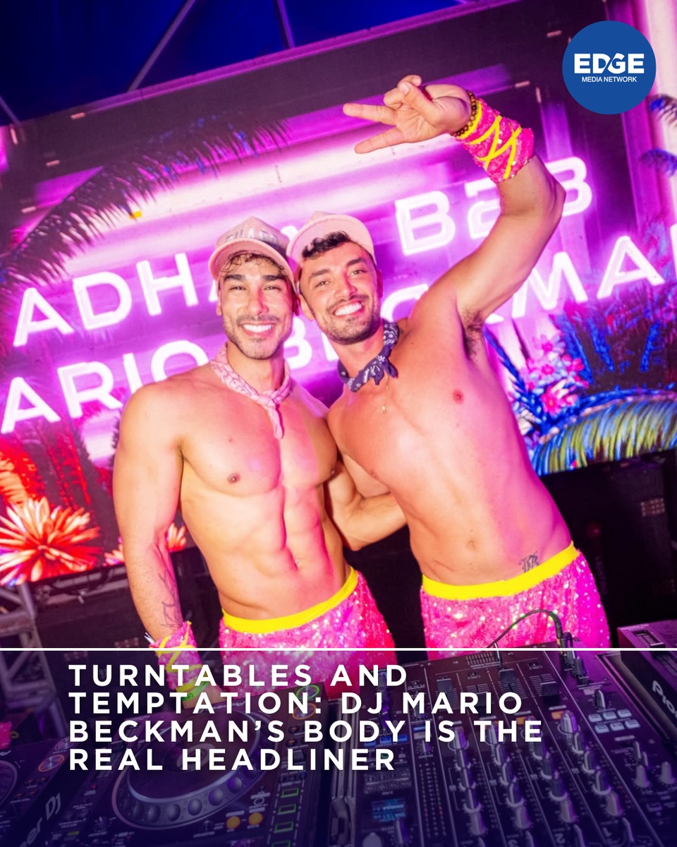 ? @mariobeckman isn’t just dropping beats—he’s dropping jaws. ⁠
⁠
With abs carved like a Michelangelo masterpiece and a body that could make saints reconsider, this DJ is turning up the temperature way past the legal limit. ⁠
⁠
Whether he’s on stage or off, one thing’s for sure: the real show is his physique. Don’t say we didn’t warn you. ??⁠
⁠
?️ Save and share this post.⁠
? Tap our link in bio to read more⁠
? @EDGEmedianetwork⁠
?: @mariobeckman