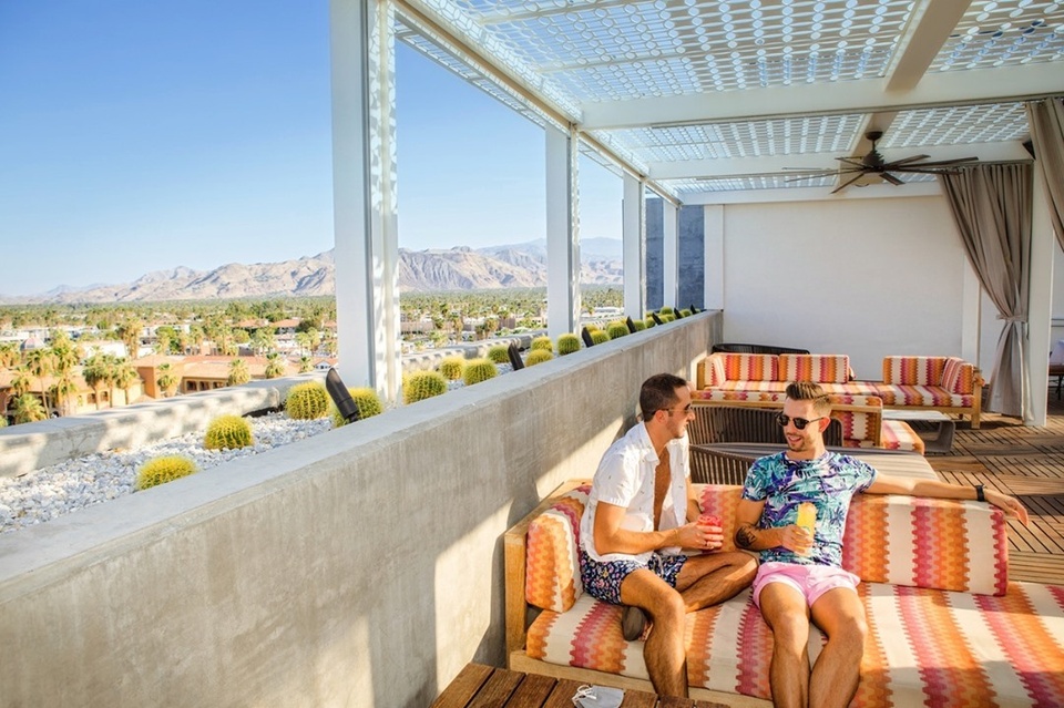 The views don't get any better than Greater Palm Springs. ☀️ We'll save you a spot poolside in @visitgreaterps. #findyouroasis Tap link in bio to learn more! #sponsored