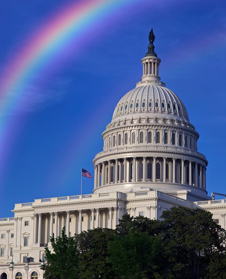 The Democratic-led House passed a bill Thursday that would enshrine LGBTQ protections in the nation's labor and civil rights laws, a top priority of President Joe Biden, though the legislation faces an uphill battle in the Senate. The bill passed by a vote of 224-206 with three Republicans joining Democrats in voting yes. The Equality Act amends existing civil rights law to explicitly include sexual orientation and gender identification as protected characteristics. The protections would extend to employment, housing, loan applications, education, public accommodations and other areas. Supporters say the law before the House on Thursday is long overdue and would ensure that every person is treated equally under the law. "The LGBT community has waited long enough," said Rep. David Cicilline, D-R.I., who is gay and the bill's lead sponsor. "The time has come to extend the blessings of liberty and equality to all of Americans regardless of who they are and who they love." Republicans broadly opposed the legislation. They echoed concerns from religious groups and social conservatives who worry the bill would force people to take actions that contradict their religious beliefs. They warned that faith-based adoption agencies seeking to place children with a married mother and father could be forced to close, or that private schools would have to hire staff whose conduct violates tenets of the school's faith. Tap link in bio to continue on @EDGEmedianetwork ?️‍??? (?: Getty)