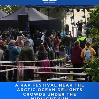 Yes, that’s a rap festival happening near the Arctic Ocean. ⁠
⁠
Dozens of artists, zero darkness, and a crowd dancing under the midnight sun—this is how Norway throws down. ⁠
⁠
#MidnightSunFest