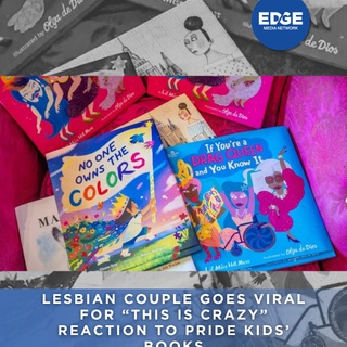 “This is crazy—in the best way.”⁠
A lesbian couple’s unfiltered reaction to a kids’ Pride book display is going viral fast—and it’s sparking convos across the spectrum about visibility, celebration, and how early we start talking about love, color, and drag.⁠
⁠
?️ Save and share this post.⁠
? Tap our link in bio to read more⁠
? @EDGEmedianetwork⁠
⁠
#PrideBooks #QueerJoyInPublic #ChosenFamily