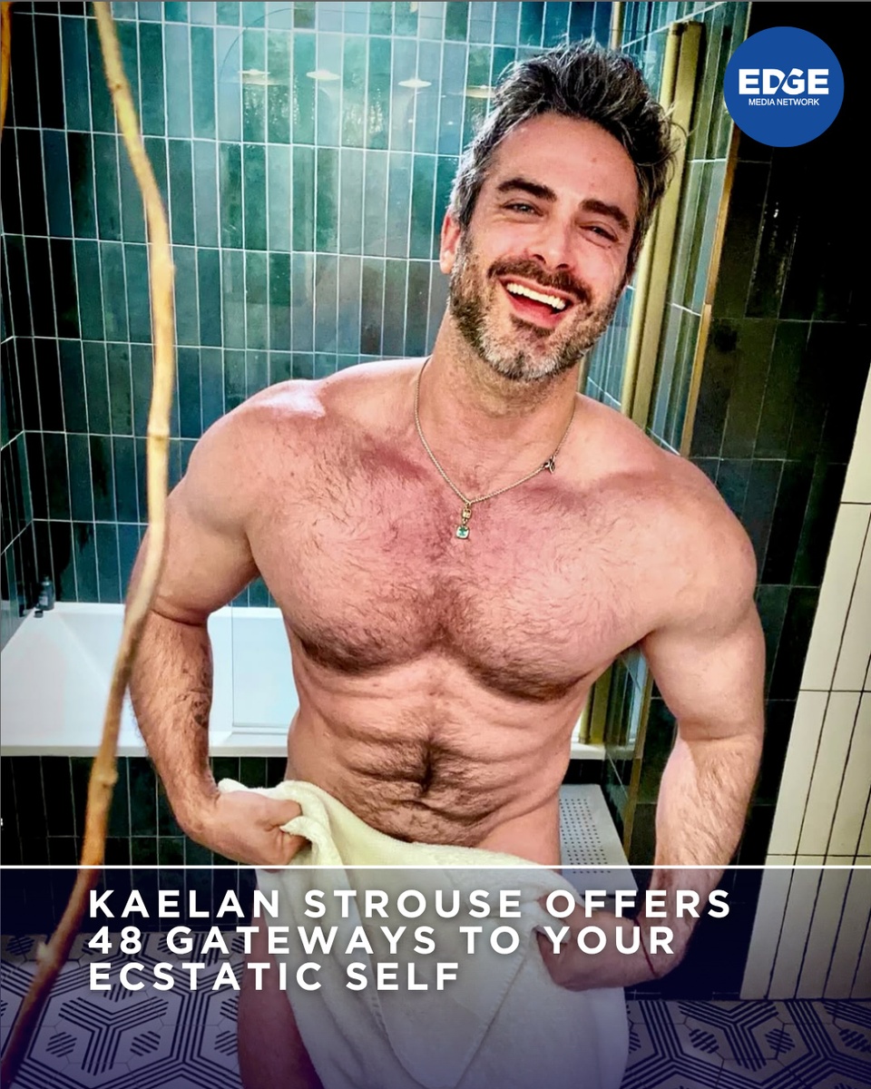 @kaelanstrouse is out here blending breathwork with biceps, sacred practice with NSFW peace. ⁠
⁠
His new book, ‘48 Gateways to the Ecstatic Self,’ isn’t about escaping the body—it’s about living in it. ⁠
⁠
Divine chaos, spiritual filth, and the kind of presence that makes you pause mid-scroll. ⁠
⁠
? Save and share this post. ⁠
? Tap our link in bio to read more ⁠
? @edgemedianetwork ⁠
?: @kaelanstrouse⁠
????