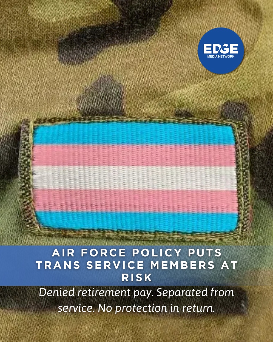 The U.S. Air Force is moving to cut retirement pay for trans service members being discharged—stripping benefits after service. ⁠
⁠
?️ Save and share this post. ⁠
? Tap our link in bio to read more ⁠
#MilitaryPolicy