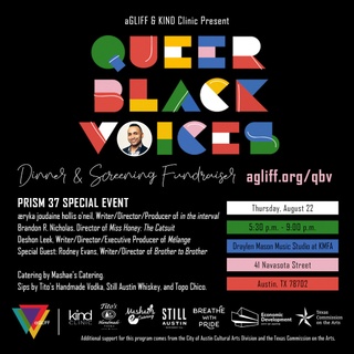 @AGLIFFest's PRISM 37 LGBTQ+ Film Festival in Austin, TX celebrates the 2024 honorees for its Queer Black Voices program: æryka jourdaine hollis o'neil for IN THE INTERVAL, Brandon Nick for MISS HONEY: THE CATSUIT, and Deshon Leek for MÉLANGE + this year's special guest mentor Rodney Evans who will present a 20th Anniversary screening of BROTHER TO BROTHER at the fest. Learn more at the link in our bio! #sponsored 