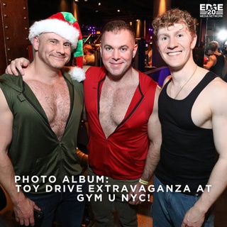 Toy Drive Extravaganza at Gym U NYC!⁠
⁠
David Barton and Susanne Bartsch hosted their iconic annual toy drive and holiday bash at Gym U, bringing together a fabulous crowd for a night of giving and celebration.⁠
⁠
Swipe through our carousel to catch all the festive fun and glamorous guests! ?