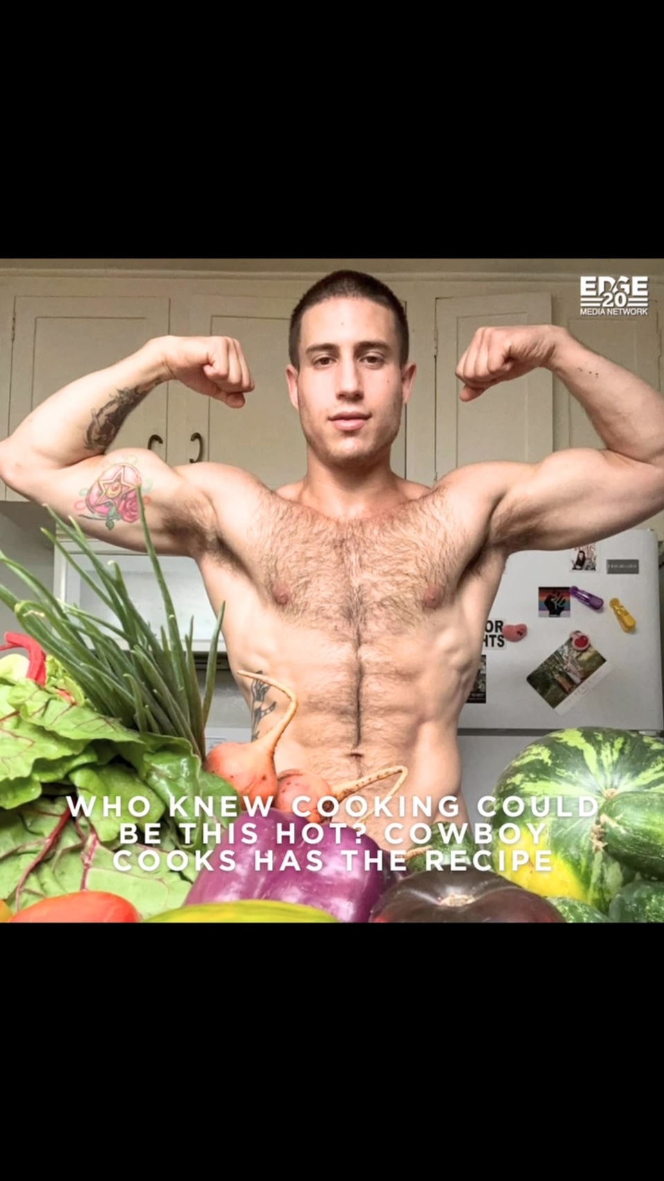 @cowboy_cooks isn’t just making meals—he’s creating a whole thirst trap buffet. ⁠
⁠
From seductive fruit fondling to a suggestive use of kitchen tools (that carrot scene though ?), this gay culinary king knows how to keep us coming back for seconds. ⁠
⁠
Ready to see what happens when spice meets seduction? You’re gonna need more than one napkin for this one. ??⁠
⁠
?️ Save and share this post.⁠
? Tap our link in bio to read more⁠
? @EDGEmedianetwork⁠
?: @cowboy_cooks