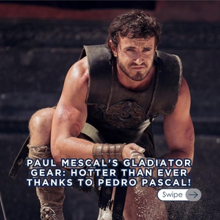 ? The "Gladiator 2" trailer has dropped, but it's Paul Mescal's recent thirst trap shared by @pascalispunk that's stealing the spotlight! ⁠
⁠
? Directed by Ridley Scott, this highly anticipated sequel sees Mescal stepping into the role of Lucius, alongside an all-star cast including Pedro Pascal, Connie Nielsen, and Denzel Washington. ⁠
⁠
Mescal's stunning transformation and gladiator gear have fans buzzing. ⁠
⁠
Get ready for epic battles and jaw-dropping moments in "Gladiator 2"! ⚔️?️⁠
⁠
?️ Save and share this post.⁠
? Tap our link in bio to read more⁠
? @EDGEmedianetwork⁠
?: @pascalispunk 