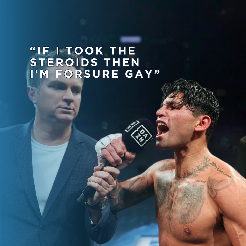 What the what?!⁠
⁠
@kingryan, a well-known boxer, has stirred up the internet with a controversial statement after his victory against Devin Haney. ⁠
⁠
Denying steroid use, Garcia's words have unintentionally sparked discussions about his sexual orientation, leading to widespread speculation and commentary online. ⁠
⁠
Amidst the controversy, he has also been compared to Andrew Tate, claiming a targeted attack against him. His situation is further complicated as he faces consequences from a positive test for a banned substance. ⁠
⁠
Garcia vehemently denies cheating, emphasizing his integrity in sports.⁠
⁠
? Follow for more⁠
?️ Save and share this post.⁠
? Tap our link in bio to read more⁠
? @EDGEmedianetwork⁠
?: @kingryan