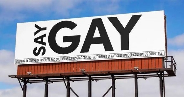 With Florida Gov. Ron DeSantis intent on signing the state's "Don't Say Gay" bill into law, billboards protesting the legislation are poised to pop up all over the state. As reported by Business Insider, the left-leaning super PAC, Southern Progress, has been placing the defiant billboards in Florida cities of Tallahassee, Orlando, and Jacksonville. The group plans to add more as its fundraising for the initiative increases. "Ron DeSantis and Florida Republicans have pissed us all off," tweeted Adam Parkhomenko, a Virginia-based Democratic strategist working on the campaign, with a photo of the ads. "So this week we are going to cover the state of Florida in these, in response." Southern Progress co-founder Amanda Crumley called the slew of anti-LGBTQ+ bills happening around the country "an unconscionable, dangerous, and coordinated attack on LGBTQ Americans." "And don't be fooled," Crumley told Insider, "these types of bills have nothing to do with protecting children and everything to do with discrimination and filling GOP coffers in an election year." However, it's not just Florida where LGBTQ+ rights and protections are under attack. The Human Rights Campaign is tracking some 266 bills that it considers "anti-LGBTQ+."⁠
⁠
Tap link in bio to continue on @EDGEmedianetwork⁠
?️‍????⁠
?️: Emell D. Adolphus / @goodnightdetroit ⁠
?: Southern Progress PAC