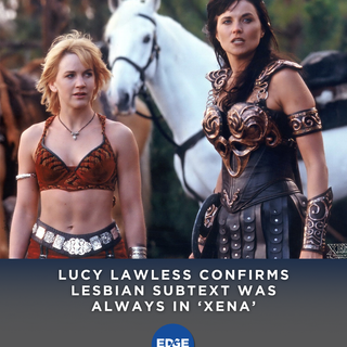 Lucy Lawless just made the sapphics’ day. ⁠
The ‘Xena: Warrior Princess’ icon finally confirmed what fans have been saying for decades — the lesbian subtext wasn’t an accident, it was the blueprint. ⁠
⁠
?️ Save & share for later ⁠
? Full story via our main page ⁠
#LucyLawless #XenaWarriorPrincess ⁠
⁠
Did you always see the queer subtext in Xena — or is this news to you?
