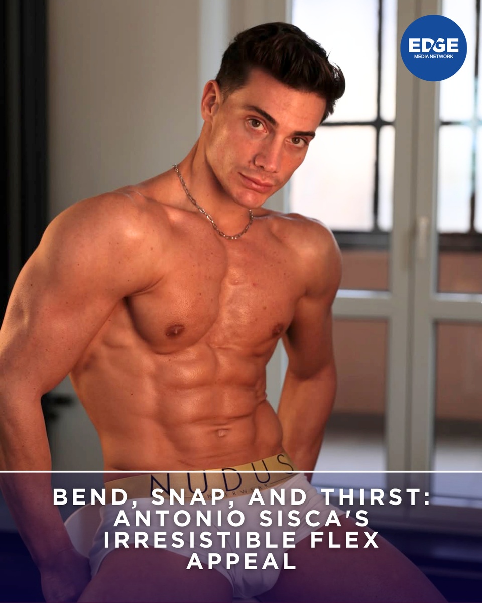 ?? @antonio_sisca isn't just stretching muscles; he's stretching our imaginations. ⁠
⁠
This dancer, aerialist, acrobat, and ice skater knows exactly how to make us feel... tense. Offering "free stretching sessions" in skintight leggings that leave little to the imagination, Antonio's videos are the perfect blend of flexibility and flirtation. ⁠
⁠
Ready to loosen up? Antonio's got the moves to make you melt. ??⁠
⁠
?️ Save and share this post.⁠
? Tap our link in bio to read more⁠
? @EDGEmedianetwork⁠
?: @antonio_sisca
