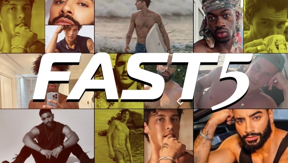 EDGE Fast 5 :: December 22, 2023 - As we excitedly prepare to celebrate a New Year, EDGE is looking back at some of 2023’s thirstiest thirst traps. Take a break from holiday wrapping with EDGE Fast 5. Tap link in bio! ??️‍??
