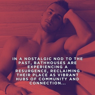 ? Wanna Edge?⁠
In a nostalgic nod to the past, bathhouses are experiencing a resurgence, reclaiming their place as vibrant hubs of community and connection. ⁠
⁠
Once essential meeting spots for gay men, bathhouses offered more than just casual encounters; they were complete with gyms, pools, and social spaces, fostering both physical and social interaction. ⁠
⁠
Despite facing declines due to societal shifts and health crises, these establishments are making a comeback, evolving to meet modern needs while preserving their rich historical essence. ⁠
⁠
They're not just relics of a bygone era but are adapting to remain relevant in today's world.⁠
⁠
?️ Save and share this post.⁠
? Tap our link in bio to read more⁠
? @EDGEmedianetwork