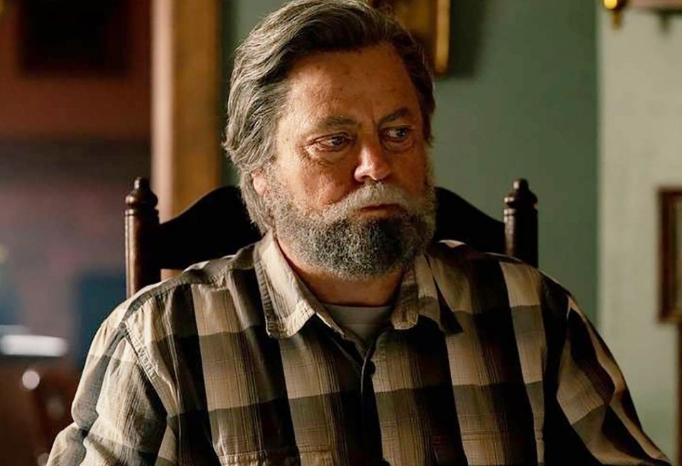 While Nick Offerman's portrayal of Bill in HBO's "The Last of Us" has earned the actor plenty of praise, the "Parks and Rec" star almost turned down the role. During an appearance on "Jimmy Kimmel Live," Offerman revealed that he almost said "no" to playing the character in "The Last of Us" before his wife of nearly twenty years, Megan Mullally, encouraged him to take the part. The episode went viral for its emotional storyline and continues to earn praise. Regarding the compliments that Offerman's plot line received, the actor said to Jimmy Kimmel, "It's a wonderful tsunami of plaudits." So why did Offerman almost turn down the role of Bill? Well, according to the actor, his busy schedule made him hesitant to tackle any new projects. Offerman said, "I didn't have time on the calendar to say 'yes' to this job, and my incredible goddess of a wife read [the script] — and she said 'You're going to Calgary, buddy,'" the actor said. "'Have fun! You have to do this.'" The star continued, "The episode began airing on Sunday. We had 6.4 million viewers," Offerman revealed. "HBO, they are so not f—ing around that they send me on 'The Jimmy Kimmel Show 'on Wednesday to cull the stragglers." He jokingly noted, "The 17 of you that haven't seen it yet, you're in for a treat!"⁠
⁠
Tap link in bio for more on @EDGEmedianetwork ⁠
?️‍??️?️?⁠
?: Nick Offerman