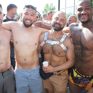 Robert Valin held Urban Bear Pride Bear Blast at The Brass Monkey in NYC. Hosted by Viva Vidalia with hundreds of Bears, Daddies, Cubs, sexy go-go dancers, Drag performers, and DJs Jonny Mack, Dandylion, and Chauncey D. EDGE was there! Tap link in bio to view pics on @EDGEmedianetwork! ?️‍?? (?: JJ Mack / @jjmackphotography)
