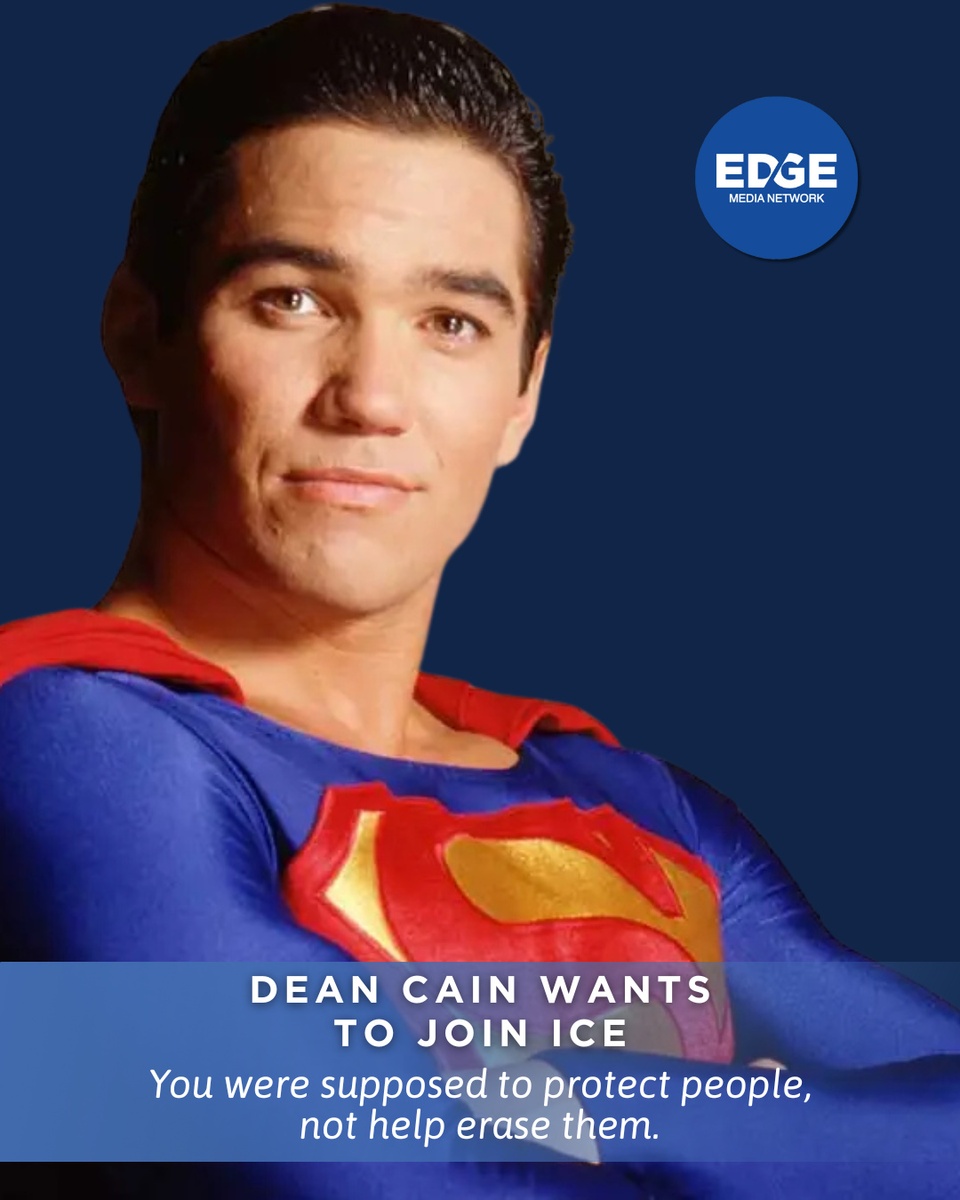 Dean Cain says he wants to personally join ICE. This isn’t satire. This is what happens when the “hero” turns. ⁠
⁠
?️ Save and share this post. ⁠
? Tap our link in bio to read more ⁠
? @edgemedianetwork ⁠
⁠
#DeanCain
