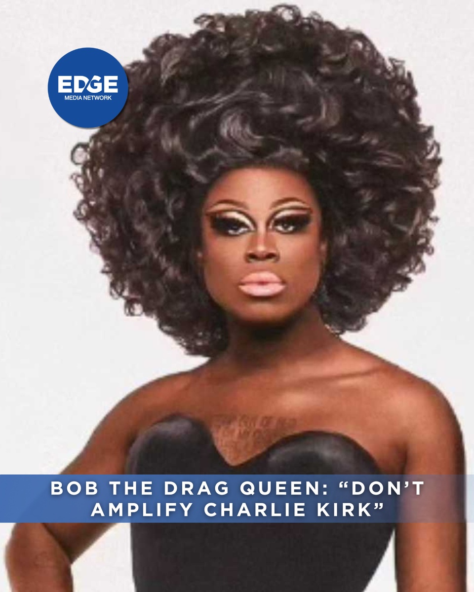 “Don’t amplify Charlie Kirk.”⁠
Bob the Drag Queen isn’t mincing words—and she’s making a case for disengagement as resistance. In a moment where outrage is currency, Bob’s urging fans to think twice before giving certain voices a bigger mic.⁠
⁠
?️ Save and share this post.⁠
? Tap our link in bio to read more⁠
? @EDGEmedianetwork⁠
? @bobthedragqueen⁠
⁠
#BobTheDragQueen #DigitalBoundaries #DragVoices