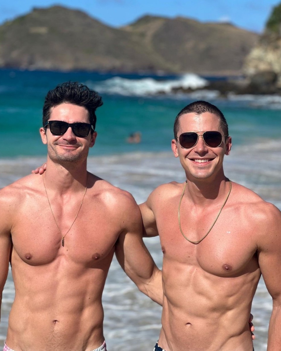 It's been four years for "@QueerEye" star @Antoni and his fiancé @kevharrington, and the happy couple took to @Instagram to share their joy over the occasion. "on our first trip together a lil less than four years ago I got down on one knee in jest," posted Porowski, who serves as the food and wine connoisseur on the @Netflix reality series "Queer Eye." He was referencing the last in a carrel of several images included with the post, which showed the outdoorsy couple on a rope bridge strung across a deep ravine. ⁠
⁠
Save this post and tap our link in bio for more pictures of the happy couple on @EDGEmedianetwork.⁠
????⁠
?: @Antoni @kevharrington