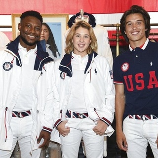 With a crisp white graphic look and roomy pockets, the uniforms to be worn by Team USA at the closing ceremony of the Tokyo Olympics were unveiled Wednesday by official outfitter Ralph Lauren. The uniforms, along with Ralph Lauren-designed Olympic Village attire for the American athletes, had been ready to go when the Games were postponed last summer due to the pandemic. "It seems like we're all go now," David Lauren, the company's chief branding and innovation officer, told The Associated Press ahead of the reveal. "They had been designed, produced and ready to roll." The Games are now scheduled to open July 23 and end Aug. 8 as organizers continue to figure out how to hold them with the pandemic still raging and just 100 days to go. In the meantime, Ralph Lauren is ready with opening and closing parade gear for the more than 600 Team USA athletes, those participating in the Paralympics and Olympic-themed items for sale to the public. Opening ceremony uniforms will be unveiled in July. Tap link in bio to continue on @EDGEmedianetwork ???(?: Evan Agostini / Invision / AP)