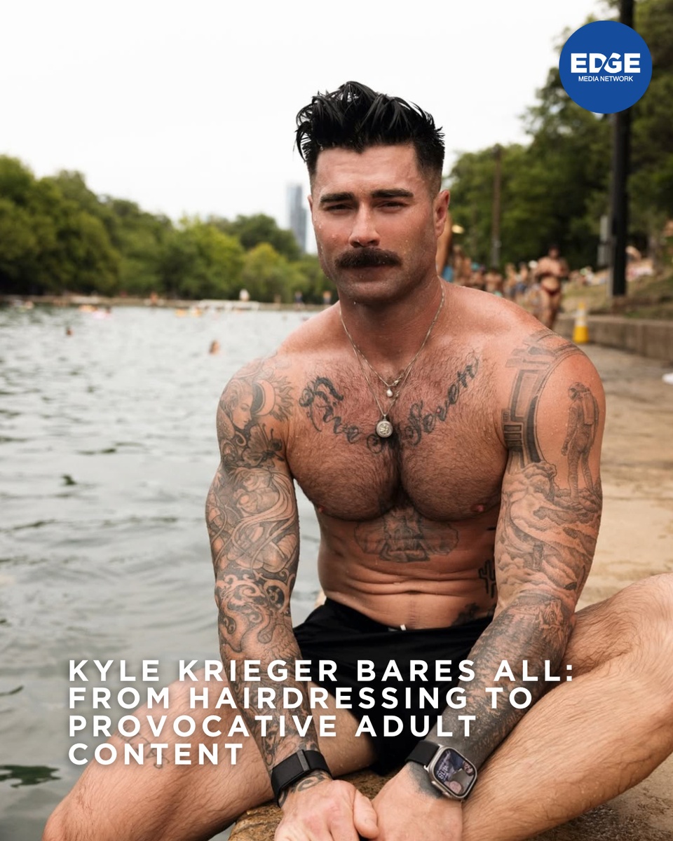 @kylekrieger isn’t just a hairstylist—he’s a storyteller, a creative, and let’s be real, a total scene-stealer. ⁠
⁠
Whether he’s directing short films, championing sexual wellness, or living his best life with Mason Morrow, he’s got our attention. ⁠
⁠
And we’re not mad about it. ??⁠
⁠
?️ Save and share this post.⁠
? Tap our link in bio to read more⁠
? @EDGEmedianetwork⁠
?: @kylekrieger⁠
????