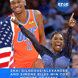 ? They didn’t just win — they defined the moment.⁠
⁠
Shai Gilgeous-Alexander and Simone Biles took top honors at this year’s #ESPYS, and it was more than just awards — it was a statement.⁠
⁠
? Black excellence.⁠
✨ Athletic brilliance.⁠
? Cultural impact.⁠
⁠
Save this moment. Share it with someone who inspires you.⁠
⁠
Drop a ? if these two are on your GOAT list.⁠
⁠
#SimoneBiles #ShaiGilgeousAlexander #ESPYS2025 #BlackExcellence #AthleteEnergy #SportsCulture