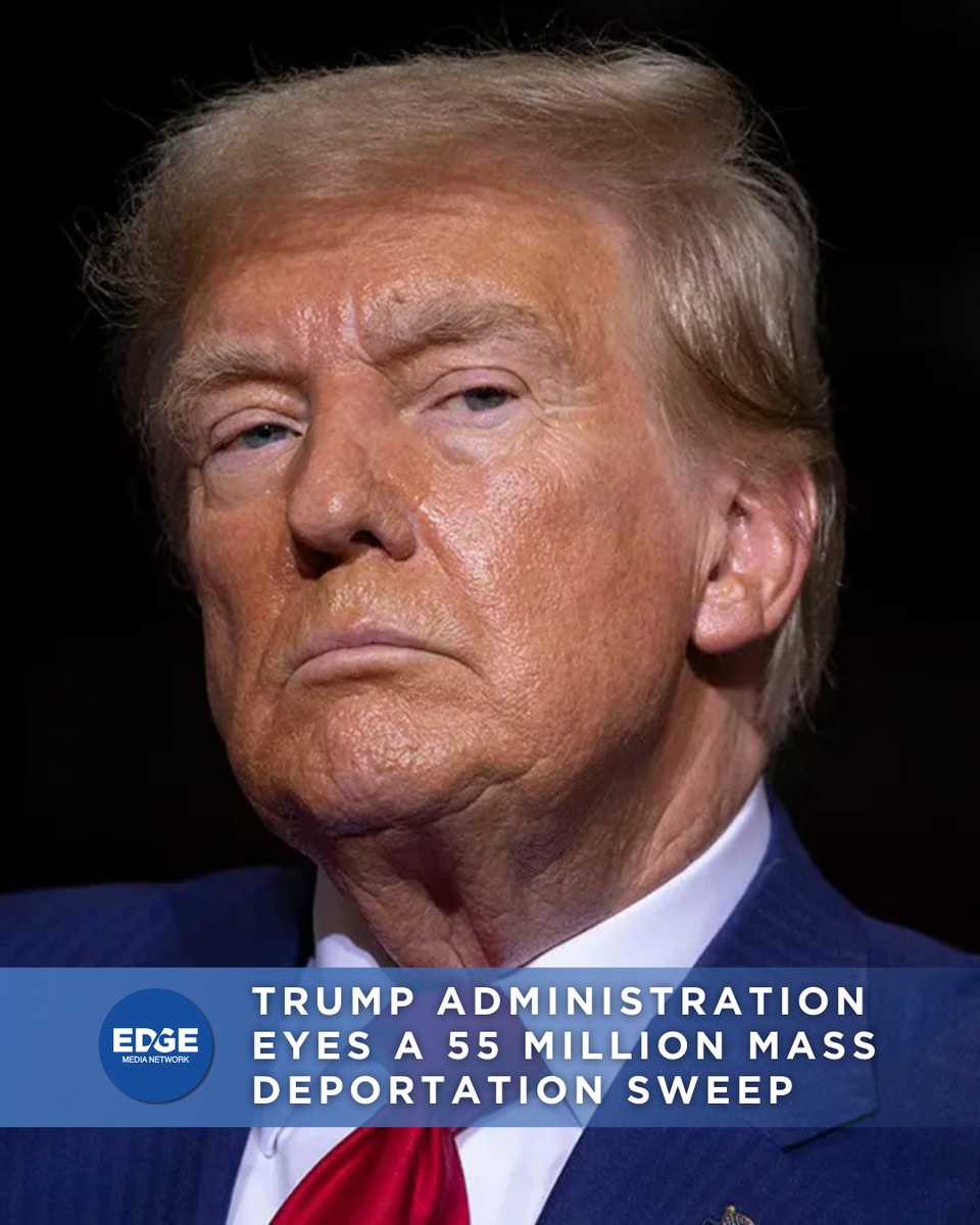 ? 55 million ⁠
⁠
The Trump administration is reportedly reviewing all 55 million U.S. visa holders for possible “deportable violations.”⁠
⁠
The scope is unprecedented — millions of people could be at risk.⁠
⁠
?️ Save and share this post.⁠
? Tap our link in bio to read more⁠
? @EDGEmedianetwork⁠
#Trump