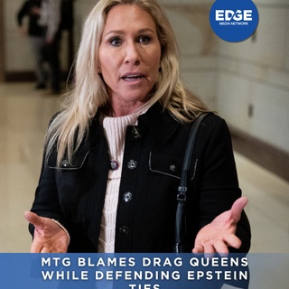 MTG is back on the mic blaming drag queens for everything except her own party’s mess.⁠
⁠
This time she claimed PBS “replaced Sesame Street” with drag story hour—while brushing off Trump’s Epstein ties.⁠
⁠
Community leaders responded with a book drive that raised over 400 inclusive titles.⁠
⁠
?️ Save this to track how local action fights back.⁠
? Tag someone who turns political noise into actual change.⁠
? @EDGEmedianetwork⁠
⁠
#DragStoryTime #BookBans #PublicMedia