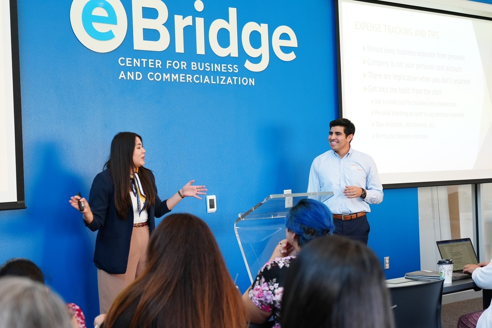 Thanks to everyone who packed the room for last week’s Secure the Bag workshop at eBridge! We loved seeing so many entrepreneurs engaged and asking the right questions.

Huge shoutout to the team at BML CPAs and Advisors (@bmlcpas) for making topics like accounting and taxes feel clear and actionable for small business owners.

We’re committed to keeping business education accessible in Brownsville, and after a turnout like that, we're planning another session and will announce details soon!

Want to be the first to hear about the next Secure the Bag and other BCIC and eBridge events? Subscribe to BCIC updates: https://mailchi.mp/bcic/bcic-updates (Link in bio!)