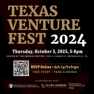 ⭐️ Texas might be The Lone Star State, but we shouldn’t have lone star founders. 

?Free event. RSVP link in bio.

Join us on October 3 for the @texasventurefest at the @ebridgecenter to connect with other RGV entrepreneurs and help grow our local startup ecosystem. 

The Texas Venture Fest is the only truly “Texas-sized” event showcasing the startup support ecosystem across the state. More than 10 cities will simultaneously host this statewide phenomenon, with over 3,000 Texans coming together to see innovation flourish. From major cities to small towns, we’re all rallying to help our state’s best problem solvers—our entrepreneurs—thrive.

Hosted in partnership with @brownsvillecic, @harlingenedc_, @utrgv_ecc