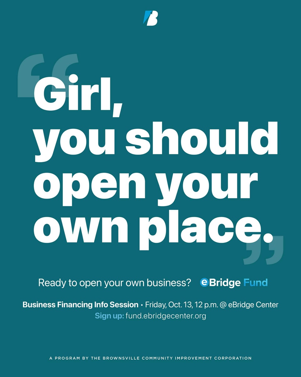 If your customers are asking for it, it may be time to open your own place... 

Join us at the eBridge Fund business financing information session this coming Friday, October 13, at noon and learn more about how your business can access up to $100,000 in funds to grow to the level of your dreams.