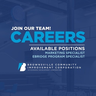 Join our team at Brownsville Community Improvement Corporation! We're currently looking for talented and enthusiastic professionals to fill the following positions:⁠
• Marketing Specialist⁠
• eBridge Program Specialist⁠
⁠
If you're passionate about contributing to an open and inclusive entrepreneurial ecosystem and want to help elevate the quality of life in #Brownsville, then this may be the perfect opportunity for you to make a meaningful impact. ⁠
⁠
Apply today or share this opportunity with your network. For more information about the roles and application instructions, please visit the link in our bio.