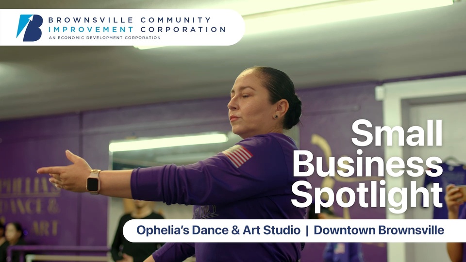 Ubicado en el corazón de Brownsville, @ophelias.dance.art_studio es un brillante ejemplo de cómo los negocios locales pueden transformar nuestra comunidad. Este estudio ha renovado su espacio para seguir promoviendo el arte y la danza, ofreciendo un lugar donde el talento y la creatividad florecen.

Así como Ophelia's, ¿sabías que el programa BIG puede ofrecerte hasta $200,000 en grants reembolsables para rehabilitaciones extensivas de tu edifcio y hasta $15,000 en subsidio de renta? El programa BIG está diseñado para negocios y propietarios en el centro histórico de Brownsville, ayudando a preservar edificios históricos y promoviendo el desarrollo económico y cultural de nuestra ciudad.

? Más información y aplicación en: brownsvilleedc.org/big2024 (link en bio)