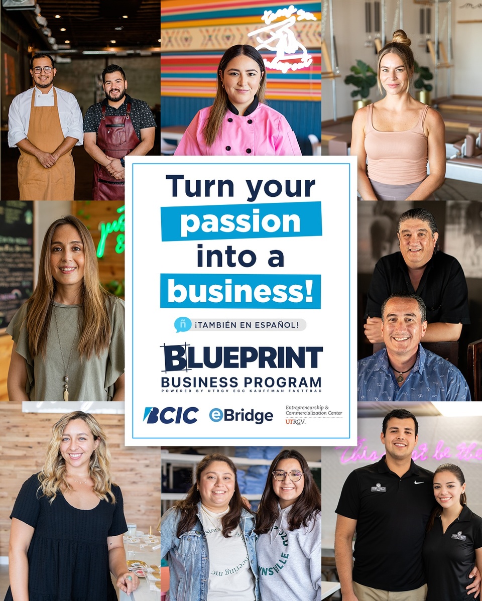 ? Turn your burning passion into a thriving business with Brownsville’s Blueprint Business Program!

Apply today! ? Link in bio.

This wildly popular program is designed to give you the #knowledge and tools you need to bring your business dreams to life.

Spots are limited, and every few months, a new generation of entrepreneurs emerges, ready to launch or enhance their business projects. Don’t miss out on this opportunity! Plus, our program is available in Spanish! ¡También en Español!

? Tentative start date: September 25, 2024 (7 Sessions • Weekly on Wednesdays)

Facilitated by @utrgv_ecc and offered to the community for free thanks to the Brownsville Community Improvement Corporation (BCIC) sponsorship.