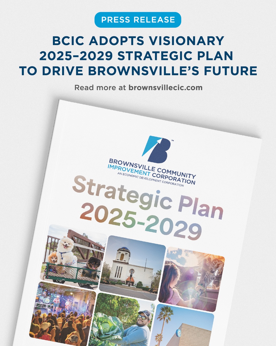 BCIC is excited to share our 2025-2029 Strategic Plan with the community we serve. This roadmap represents months of listening to your voices: entrepreneurs sharing their dreams over coffee, families describing their ideal parks, students envisioning their future careers, and civic leaders painting their vision for Brownsville's tomorrow.

Your input shaped five ambitious goals: creating more green spaces and family-friendly amenities, strengthening support for small businesses through the eBridge Center, breathing new life into our historic downtown, building partnerships that connect residents to opportunities, and ensuring BCIC remains robust and responsive to your needs.

Over the past two decades, BCIC has renewed and expanded parks and public amenities, invested in community health and wellness projects, helped restore historic buildings, launch the eBridge Center as a regional entrepreneurship hub, and support countless local businesses. Now, we're building on that foundation with priorities you told us matter most: better parks for families, stronger support for entrepreneurs, a vibrant downtown, and opportunities that keep our young talent here at home.

As Board Chair Dr. Rose M. Z. Gowen notes, economic development and community wellness aren't opposing forces, but rather partners that strengthen each other. President & CEO Cori Peña sees this partnership in action every day: "the entrepreneur with a dream, the family enjoying their neighborhood park, the artist painting the mural downtown." That's the Brownsville we're building together.

Read the press release: https://brownsvillecic.com/bcic-adopts-visionary-2025-2029-strategic-plan-to-drive-brownsvilles-future/ (Link in bio)