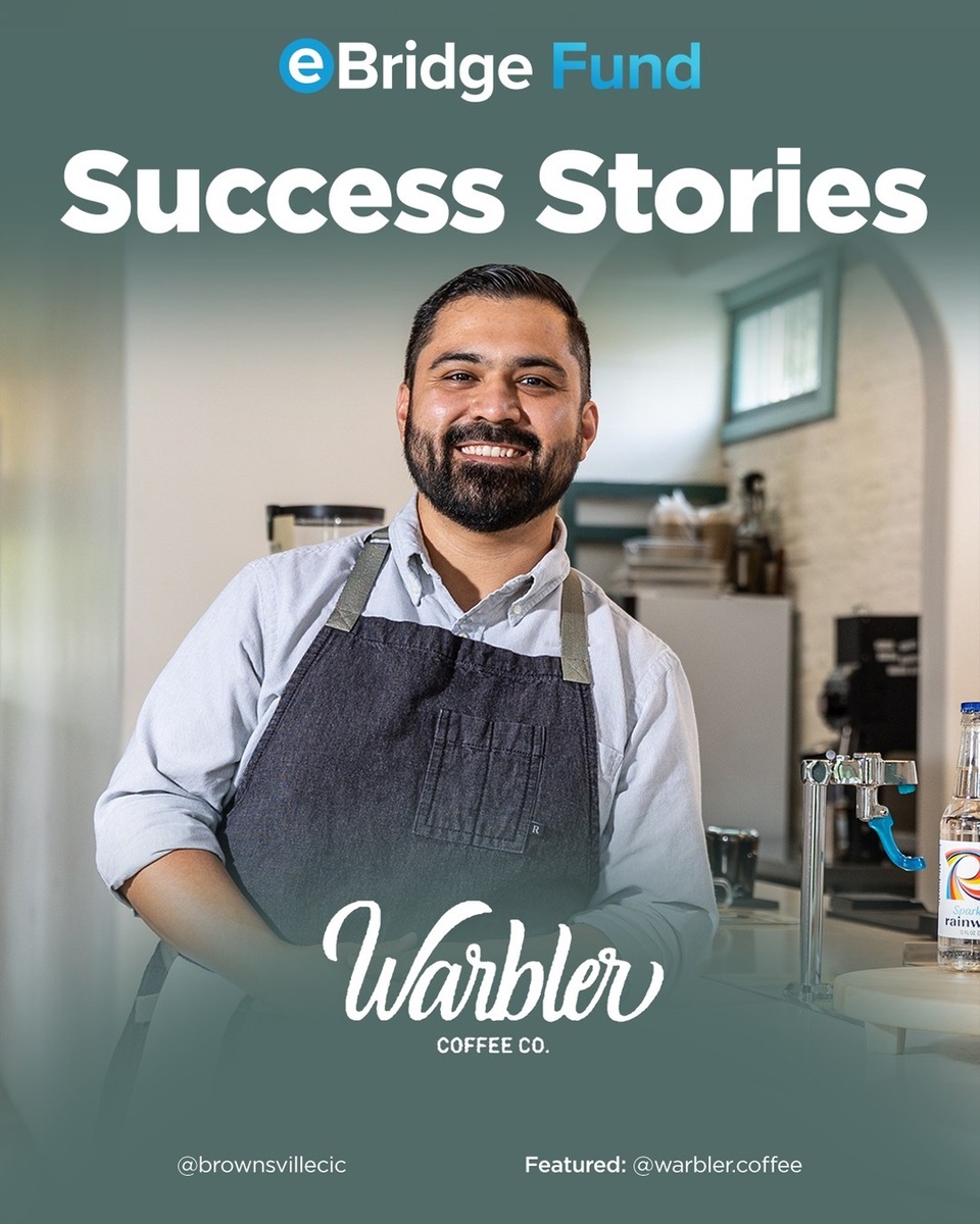 At 540 E. Monroe St., a century-old building has been reimagined as @warbler.coffee , a specialty café serving bold drinks and fresh ideas. Formerly Layton’s Grocer & Arms, the space has been thoughtfully restored to honor its past while serving as a welcoming spot for modern-day coffee lovers.

Thanks to BCIC’s eBridge Fund support, founder Omar Garza overcame the challenges of restoring this historic site. “The funding was pivotal in bringing our Café to life,” Garza said. 

Warbler’s menu goes beyond the ordinary, with offerings like the Early Bird (cold brew with orange juice and agave) and the Bee’s Knees (cold brew with lemonade and local honey).

BCIC’s economic data shows they’ve welcomed more than 21,000 visitors since opening!

Read the full story. Link inbio.