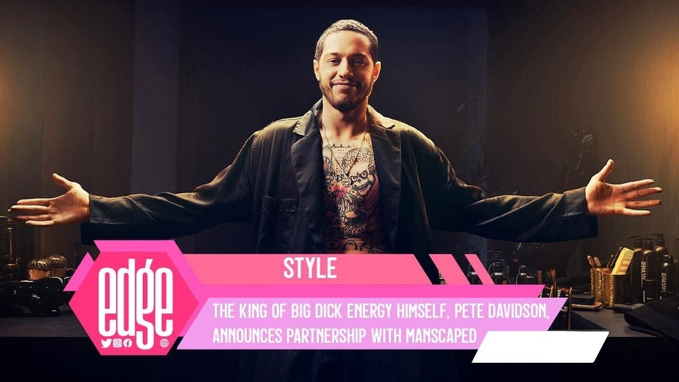 In a raunchy and amusing ad, the king of BDE himself, Pete Davidson, announced his partnership with @Manscaped, the ubiquitous (but actually totally worth it) men's grooming brand focused largely on making our nether regions look and feel, well... appetizing. ⁠
⁠
Tap link in bio to continue on @EDGEmedianetwork⁠
???⁠
?: @Manscaped