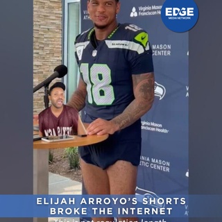 Elijah Arroyo stepped onto the field in shorts so tight, the algorithm collapsed. Rookie move? Maybe. Hall of fame content? Absolutely.⁠
⁠
? Save this for game day thirst⁠
⁠
? @elijaharroyo__⁠
⁠
#ElijahArroyo
