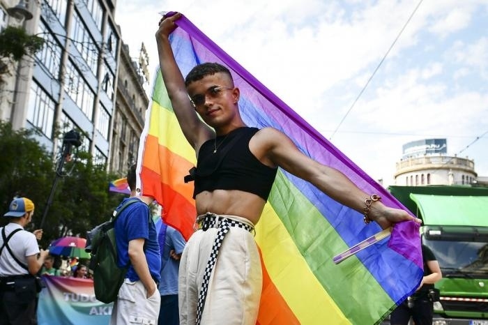 Rising anger over the policies of Hungary's right-wing government filled the streets of the country's capital on Saturday as thousands of LGBT supporters marched in the annual Budapest Pride parade. March organizers expected record crowds at the event, and called on participants to express their opposition to recent steps by populist Prime Minister Viktor Orban's government that critics say stigmatize sexual minorities in the Central European country. Budapest Pride spokesperson Jojo Majercsik said this year's march is not just a celebration and remembrance of the historical struggles of the LGBT movement but a protest against Orban's current policies targeting gay, lesbian, bisexual, transgender and queer people. "A lot of LGBTQ people are afraid and don't feel like they have a place or a future in this country anymore," Majercsik told The Associated Press. The march came after a controversial law passed by Hungary's parliament in June prohibited the display of content to minors that depicts homosexuality or gender change. The measures were attached to a bill allowing tougher penalties for pedophiles.  Hungary's government says its policies seek to protect children. But critics of the legislation compare it to Russia's gay propaganda law of 2013, and say it conflates homosexuality with pedophilia as part of a campaign ploy to mobilize conservative voters ahead of elections next spring. The legislation was met with fierce opposition by many politicians in the European Union, of which Hungary is a member.  Tap link in bio to continue on @EDGEmedianetwork ?️‍??? (?: AP / Anna Szilagy)
