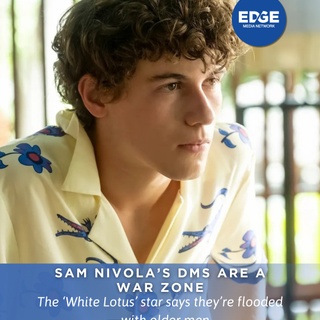 After The White Lotus, Sam Nivola’s DMs turned into a thirst fest—and he’s the unwilling main course. ⁠
⁠
Still, he shook it off and stayed honest. ⁠
⁠
?️ Save and share this post. ⁠
? Tap our link in bio to read more ⁠
? @edgemedianetwork ⁠
#WhiteLotus