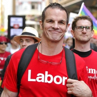 Two former pro athletes are united in their disappointment that a higher proportion of gay athletes haven't come out, and that homophobic language on the sporting fields is still rife. Tap link in bio to continue on @EDGEmedianetwork ?️‍??⁠
⁠
?: Labor Party candidate for Sydney City Council and former National Rugby League football player Ian Roberts.  (Source:Joel Carrett/AAP Image via AP)⁠
