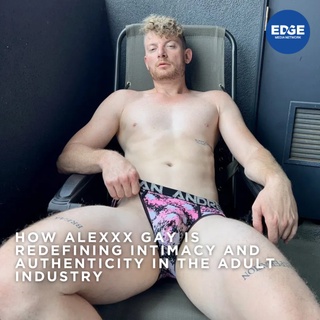 Alexxx Gay is shaking things up in the adult world, and we’re here for it. ⁠
⁠
From owning it on JFF to helping other performers connect with their most authentic selves, his work as an intimacy coach is all about making things real—and making them better. ⁠
⁠
Who knew vulnerability could be so powerful?⁠
⁠
?️ Save and share this post.⁠
? Tap our link in bio to read more⁠
? @EDGEmedianetwork⁠
????