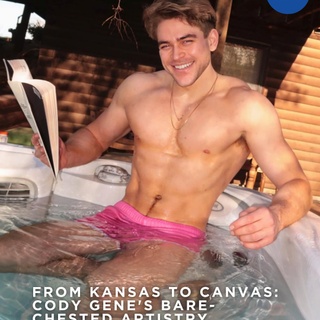 ?? Who needs a gallery when the artist himself is a masterpiece? Kansas-born painter @_codygene isn't just creating art; he's embodying it. ⁠
⁠
With oil on canvas and a physique that rivals his subjects, Cody's "Hero" series features self-portraits that are as tantalizing as they are talented. ⁠
⁠
Often working shirtless, his chiseled abs and sculpted arms make it hard to decide where to focus—on the brushstrokes or the biceps. ⁠
⁠
Ready to get inspired (and maybe a little hot under the collar)? Cody's art is the perfect blend of aesthetic and athletic. ??⁠
⁠
?️ Save and share this post.⁠
? Tap our link in bio to read more⁠
? @EDGEmedianetwork⁠
?: @_codygene