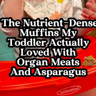 Toddler-Approved Mini Egg Muffins with Organ Meats & Asparagus ???

If the thought of serving organ meats or asparagus to your toddler sounds like a battle... this nutrient-dense, freezer-friendly snack is about to change everything.

These mini egg muffins are easy to prep, reheat, and actually toddler-approved (yes, my daughter devoured them!).

? Why They’re So Powerful:
✔️ Organ meats = heme iron, B vitamins, zinc, CoQ10 & vitamin A (aka nature’s multivitamin) ✔️ Asparagus = prebiotic fiber + folate for gut and brain support ✔️ Eggs = choline for brain development + complete protein ✔️ Spices like turmeric, garlic, and cumin = anti-inflammatory & digestion-boosting ✔️ Labneh + za’atar = probiotic-rich and flavorful dipping fun

This recipe is perfect for: ✅ Baby-led weaning or self-feeding ✅ Gut-healing toddler meals ✅ Picky eaters and kids with food sensitivities or eczema ✅ Moms wanting more real food protein snacks for kids

? Want the full recipe with ingredient tips, toppings, and how to store & serve them? ? Comment MUFFINS and I’ll send it straight to your inbox!

? Plus—get my FREE Toddler Meal Guide when you comment TODDLER FOODS for more nourishing, real food ideas your child will actually eat.

#ToddlerNutrition #OrganMeatsForKids #BabyLedWeaning #GAPSfoods #RealFoodMama #HealthyToddlerMeals #BLWRecipes #NutrientDenseFoods #HealingFoodsForKids #PickyEaterSolutions