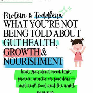 Toddlers need protein—but here’s WHY it really matters ??
 Part 1 of my Toddler Nutrition Series is all about the right kind of protein for brain development, gut health, immune support & steady growth.

? In the first 5 years, your child is: ✔️ Tripling brain size ✔️ Building tissues, bones & immunity ✔️ Developing mood, memory & metabolism

? But not all protein is created equal. ❌ Powders & puffs? Incomplete + low bioavailability.
 ✅ Animal-based proteins are COMPLETE—rich in: – Heme iron – Zinc – B vitamins – Fat-soluble vitamins A, D, K2
Without these, protein doesn’t absorb properly—and your toddler misses out on critical fuel for development.

? Top proteins for toddlers:
? Meat stock (yes, it counts!) ? Pastured egg yolks ? Beef, lamb, chicken ? Wild sardines & salmon ? Raw cheese, kefir, yogurt ? Small amounts of organ meats (like liver)
This approach helped my daughter heal eczema, improve digestion & reduce food sensitivities.

? Want my full protein guide + gut-friendly toddler plate ideas? ? Comment PROTEIN and I’ll DM the blog post!

? Need my FREE guide to real food toddler meals that blend protein, fat & gut support? ? Comment TODDLER FOODS

#ToddlerNutrition #KidsNeedProtein #GutHealingFoods #RealFoodForKids #GAPSdiet #WestonAPrice #HolisticParenting #BabyLedNutrition #AncestralEating