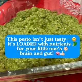 ? Sprouted Walnut Pesto – A Brain-Boosting Superfood for Kids & Toddlers! ??

Want to sneak more brain-boosting nutrients into your toddler’s meals without a fuss? This easy homemade walnut pesto is packed with omega-3s, iron, antioxidants, and gut-friendly ingredients to support brain health, digestion, and immunity—all in a delicious, kid-approved sauce! ?

? Why This Pesto is a Superfood for Kids:
✔️ Sprouted Walnuts – Easier to digest, packed with DHA & omega-3 fatty acids for brain development & focus ? ✔️ Fresh Spinach – Loaded with iron, vitamin C & antioxidants for energy & immunity ? ✔️ Extra Virgin Olive Oil – Provides healthy fats for brain function & nutrient absorption ? ✔️ Lemon Juice – Boosts immune support & helps absorb iron ? ✔️ Shredded Manchego Cheese – Rich in calcium & protein for bone strength & muscle growth ? ✔️ Homemade Meat Stock (Optional) – Adds gut-healing collagen & amino acids for better digestion ?

?️ How to Use This Easy Pesto for Toddler Meals:
✔️ Mix with pasta for a nutrient-dense toddler-friendly meal ? ✔️ Spread on toast, eggs, or roasted veggies for extra flavor ?? ✔️ Use as a healthy dip for crackers, cucumbers, or finger foods ?

? Why Sprouted Walnuts?
Regular walnuts can be hard to digest, but sprouting unlocks more nutrients, making them gentler on tiny tummies while maximizing their brain-boosting power! ?

✨ Want the full recipe? COMMENT “PESTO” below, and I’ll send it to you! ?

? Need more easy, healthy toddler meal ideas? COMMENT “TODDLER FOODS” for my FREE Nutrient-Dense Meals Made Simple guide! ?

#ToddlerSuperfoods #BrainBoostingFoods #HealthyToddlerMeals #NutrientDenseEating #RealFoodForKids #WholesomeToddlerMeals #WholeFoodsForKids #GutHealingFoods #ToddlerMealIdeas #FoodForGrowingKids #HolisticChildhood #HomemadeToddlerFood #RaisingFoodies #SmartSnacking #SuperfoodsForKids #HealthyFatsForKids #ToddlerNutrition #StrongerBabies #PlantBasedKids #MindfulEatingForKids